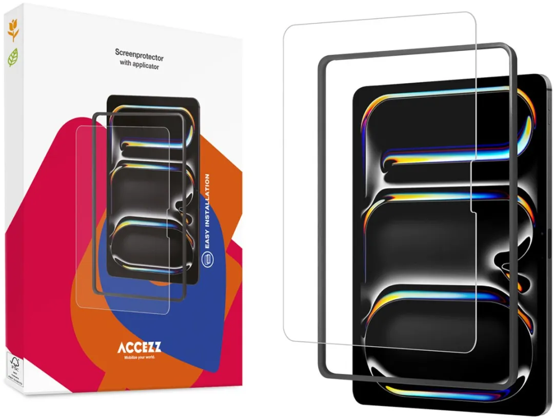 Accezz SH00076524 Tablet Screenprotector - iPad Air 13 2024/2025/2026 - Transparant