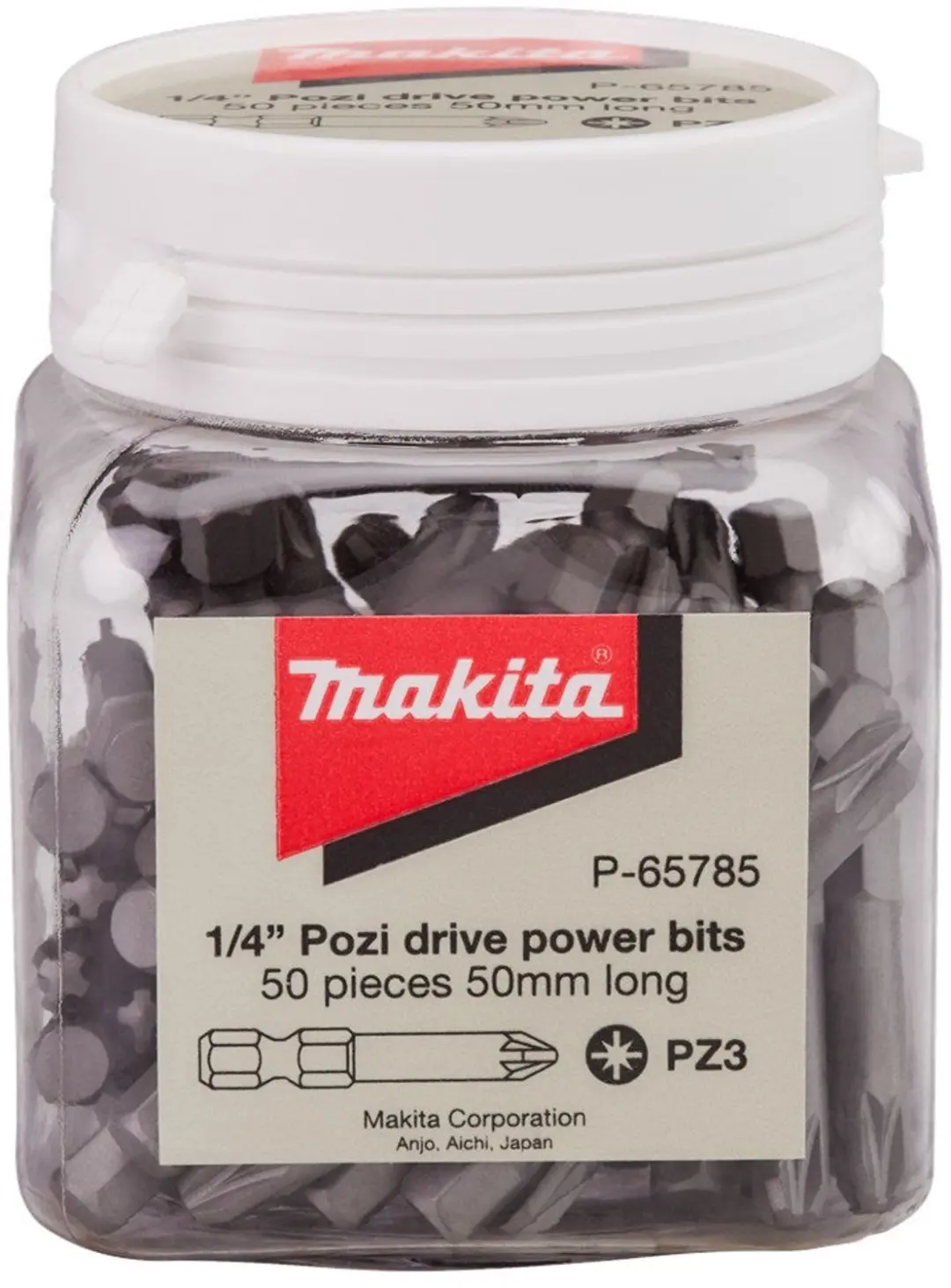 Makita P-65785 Schroefbit PZ3x50mm - afbeelding 2 van 6