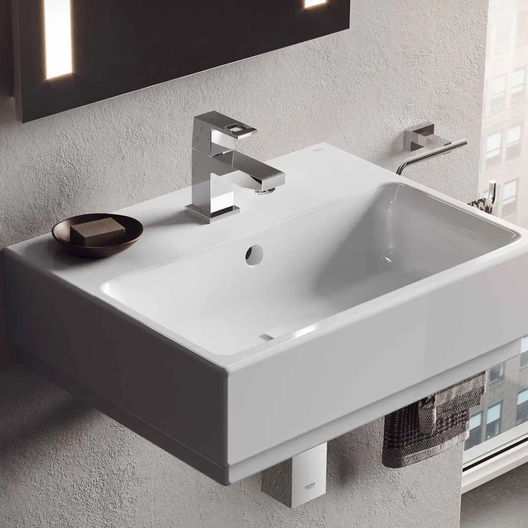 GROHE Cube Ceramic Fontein 45 - 3948300H - Wit - afbeelding 3 van 5