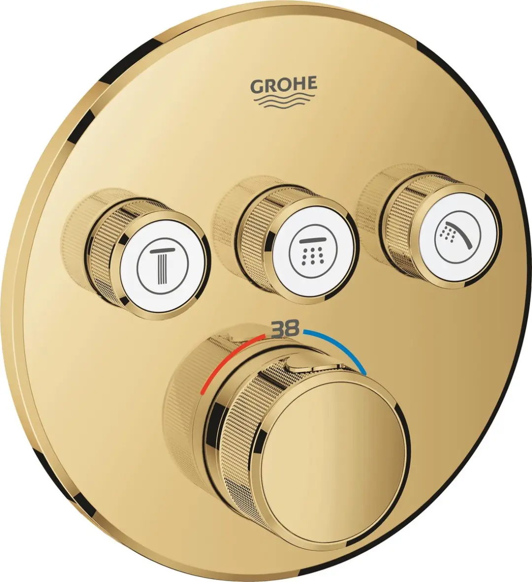 GROHE Grohtherm Smartcontrol opbouwdeel voor inbouw douche- of badkraan