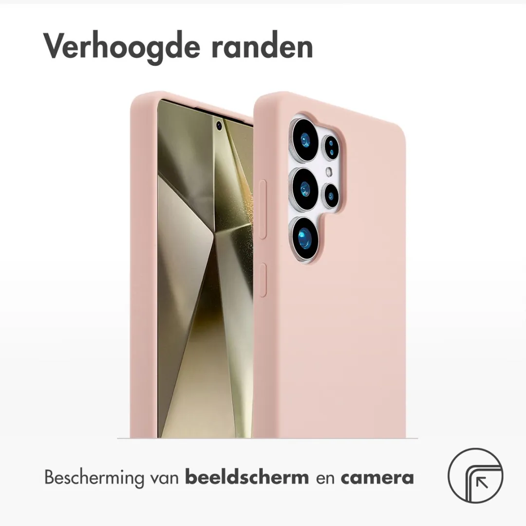 Accezz Hoesje Samsung Galaxy S25 Ultra - Roze MagSafe