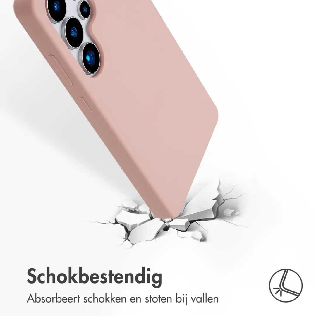 Accezz Hoesje Samsung Galaxy S25 Ultra - Roze MagSafe