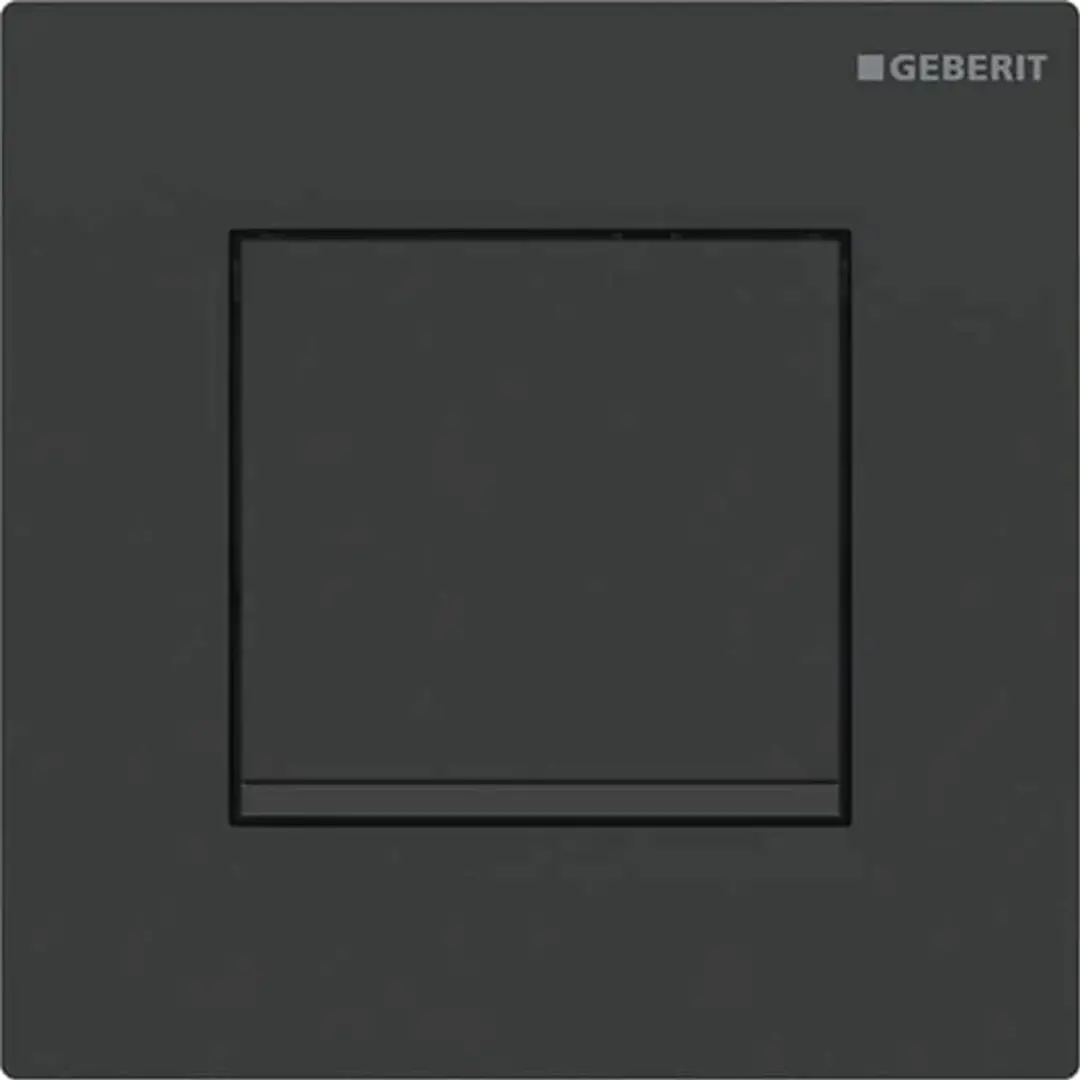 Geberit Type 20 bedieningsplaat, rechthoekig, voor urinoirsturing met pneumatisc
