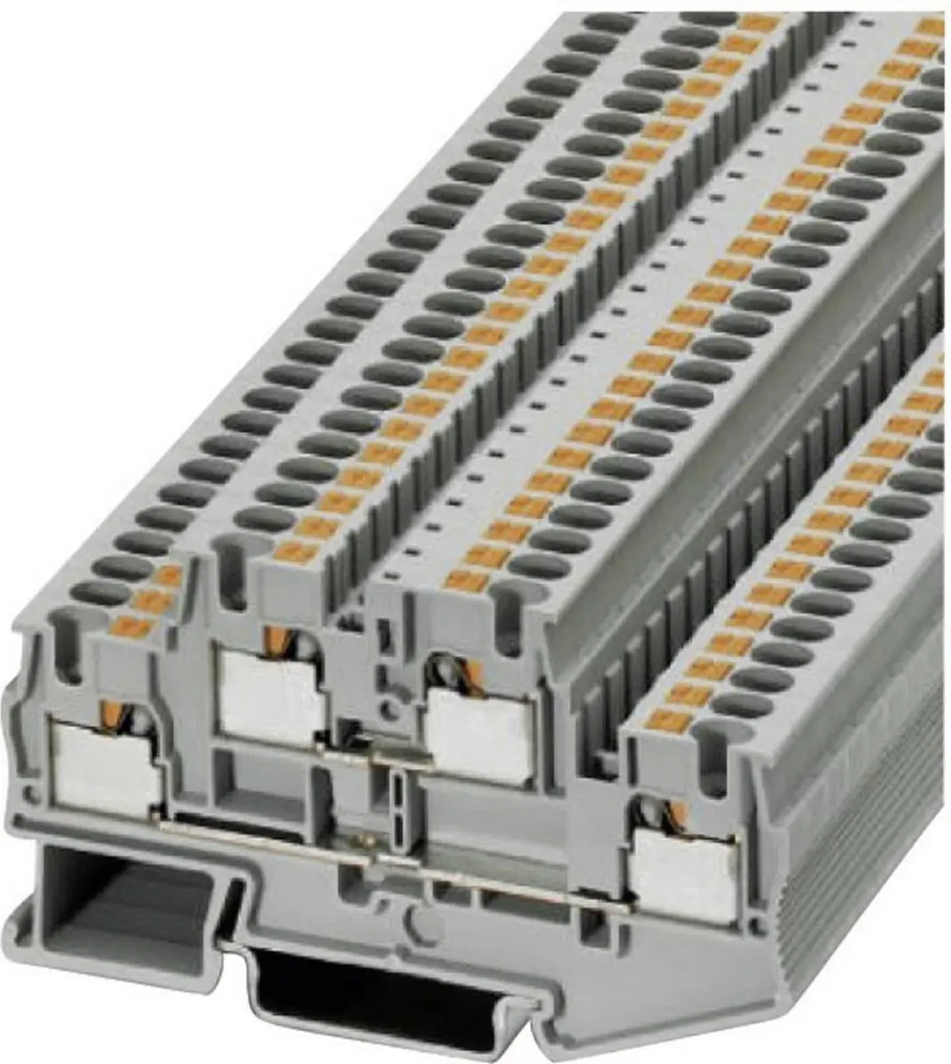 Phoenix Contact PTTB 4 3211786 Doorvoerklemmenblok 4mm² - Grijs - afbeelding 3 van 3