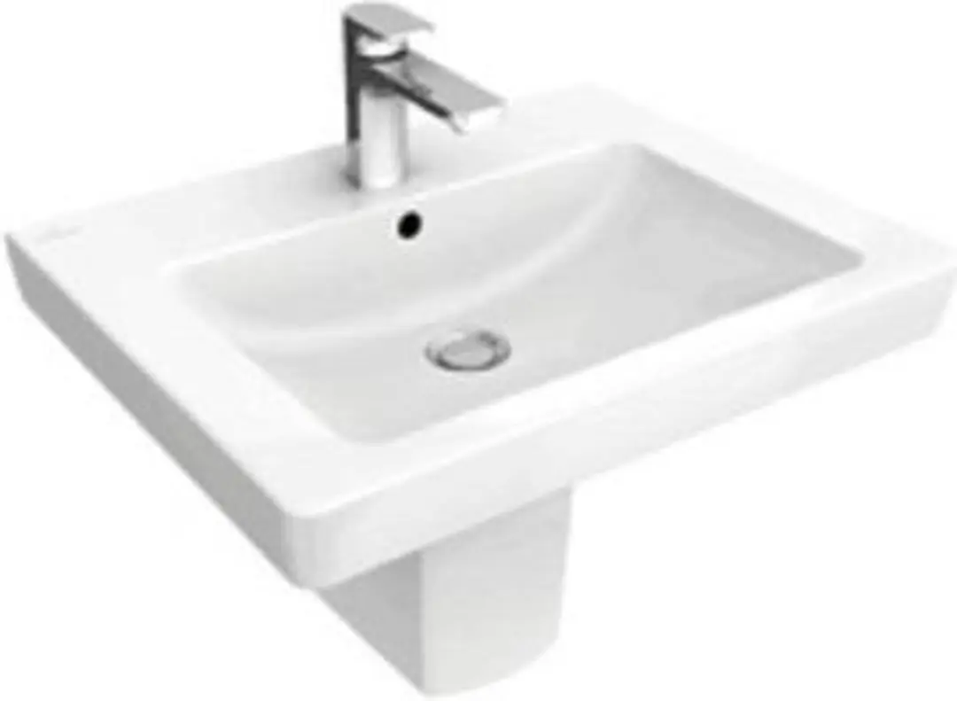 Villeroy & Boch Subway 2.0 Meubelwastafel 60x47cm - Wit - afbeelding 5 van 6