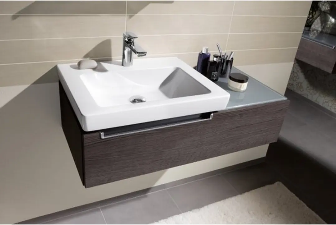 Villeroy & Boch Subway 2.0 Meubelwastafel 60x47cm - Wit - afbeelding 4 van 6