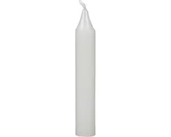 Goki Verjaardagskaarsen - 10 Stuks - Wit