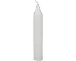 Goki Verjaardagskaarsen - 10 Stuks - Wit
