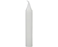 Goki Verjaardagskaarsen - 10 Stuks - Wit