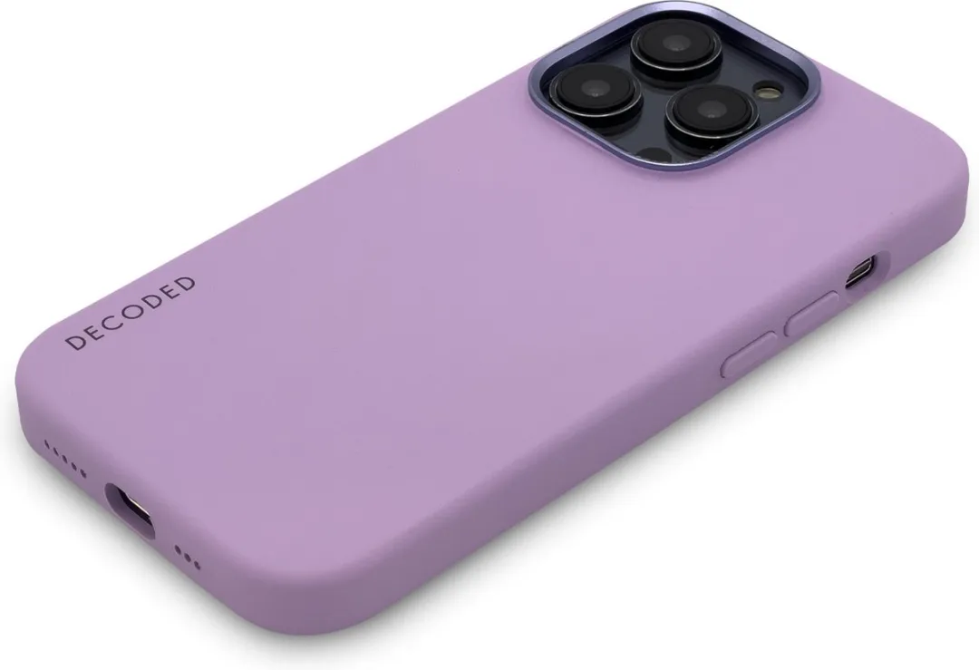Decoded Siliconen Back Cover D23IPO14PMBCS9LR iPhone 14 Pro Max - Licht Paars