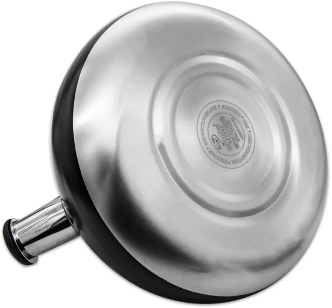 Meyerhoff RVS fluitketel 3 liter MH-4015 – Inductie fluitketel – Matzwart – Modern elegant design