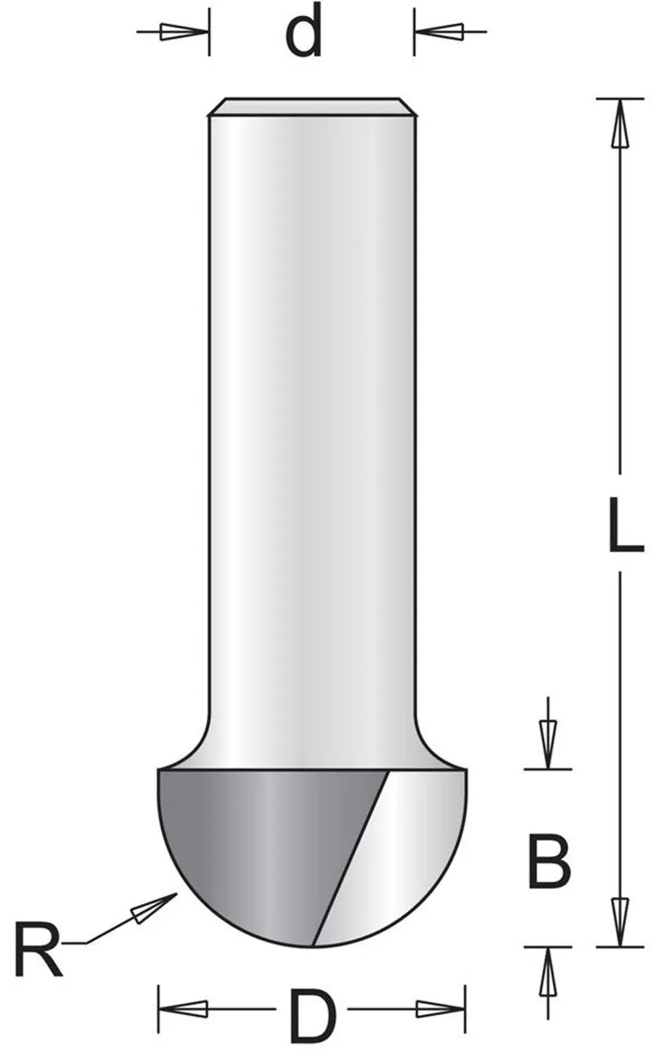 HiKOKI 6 MM HOLPROFIELFREES 6.3X44X3.2
