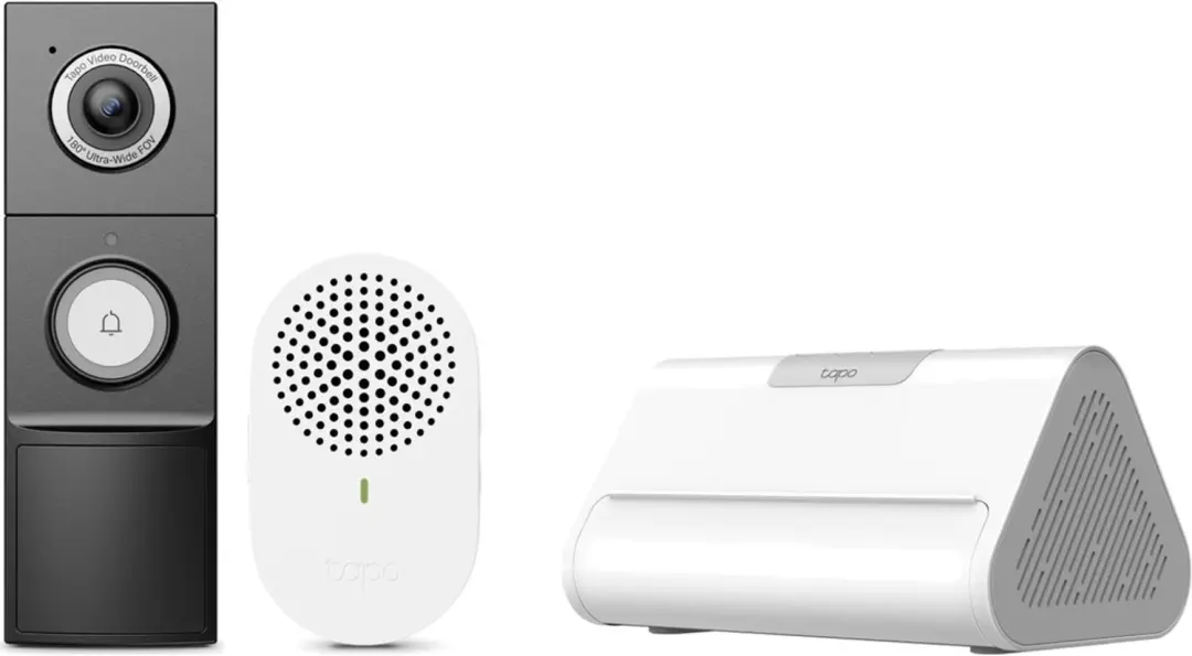 Tapo D235 Video Deurbel met Gong + H500 CentralHub