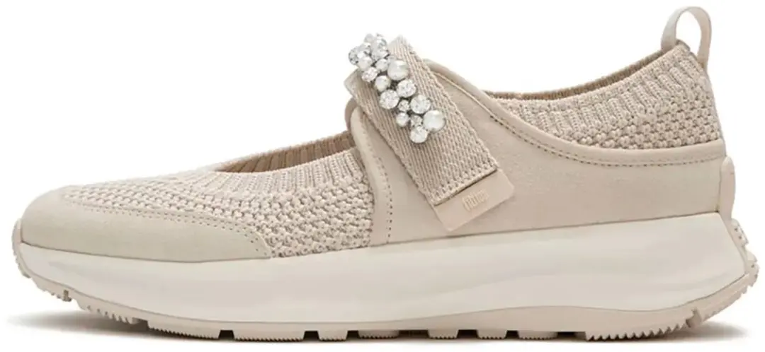 Fitflop F-mode Flow Pearl Schoenen EU 42 Vrouw