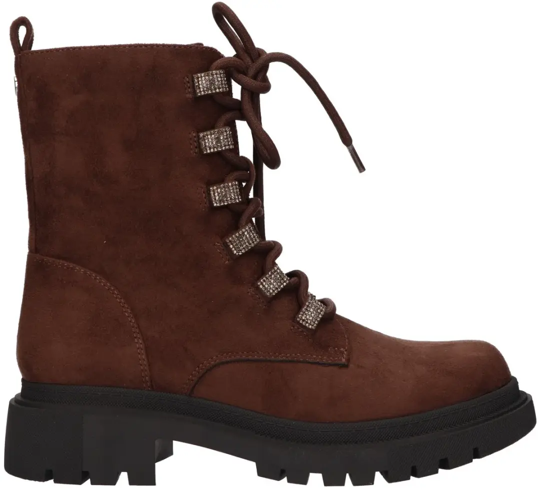 La Strada Bootie Bruin Textiel