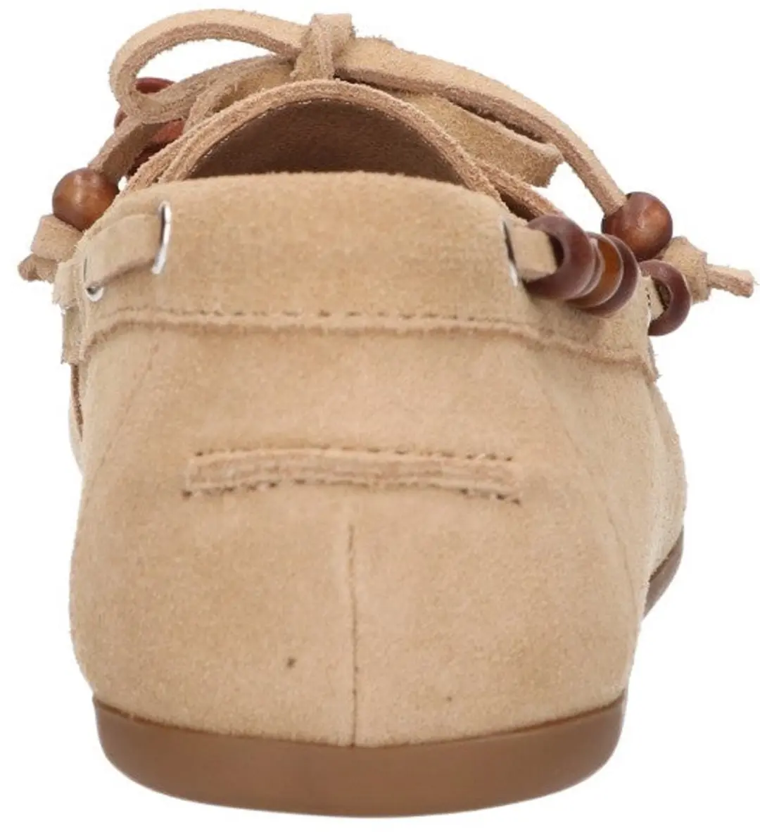 La Strada Mocassin Beige Leer