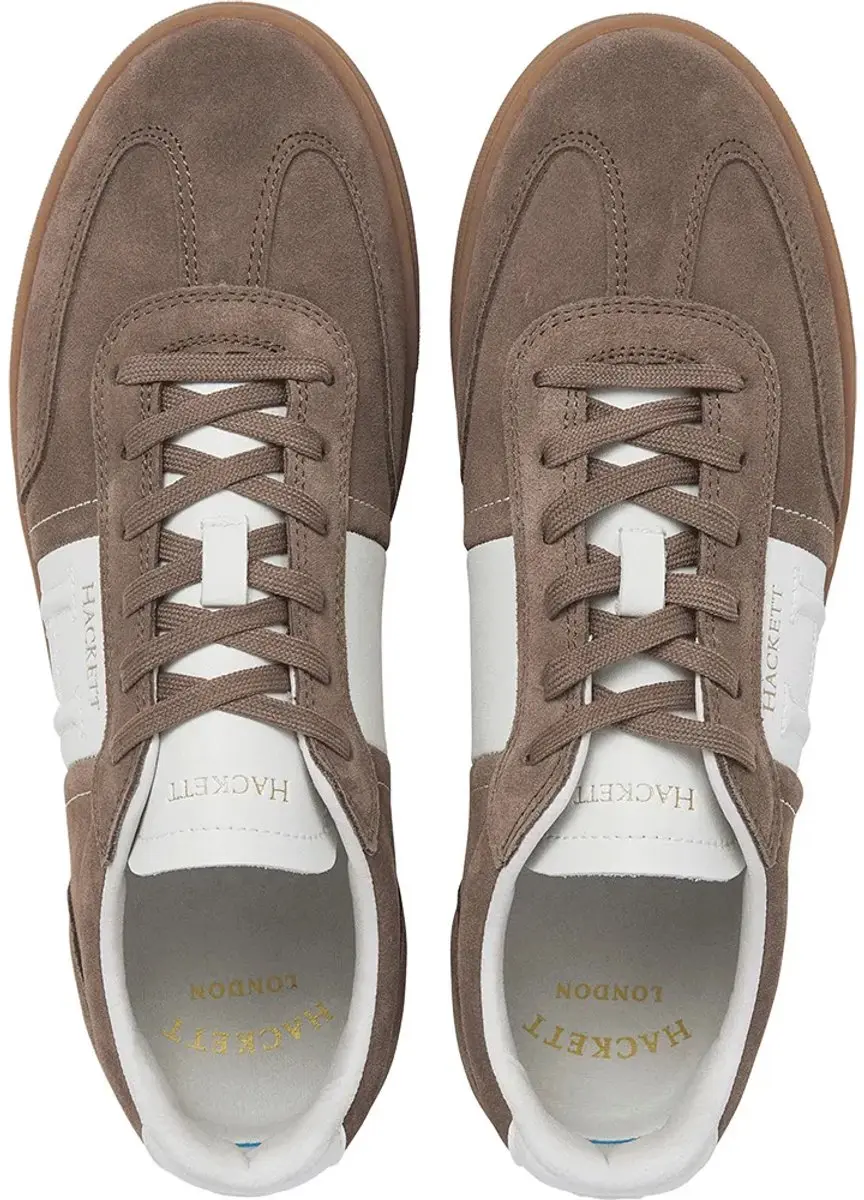 Hackett Harper League Sneakers - Bruin - afbeelding 4 van 6
