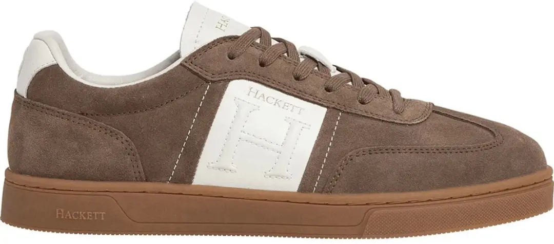 Hackett Harper League Sneakers - Bruin - afbeelding 2 van 6