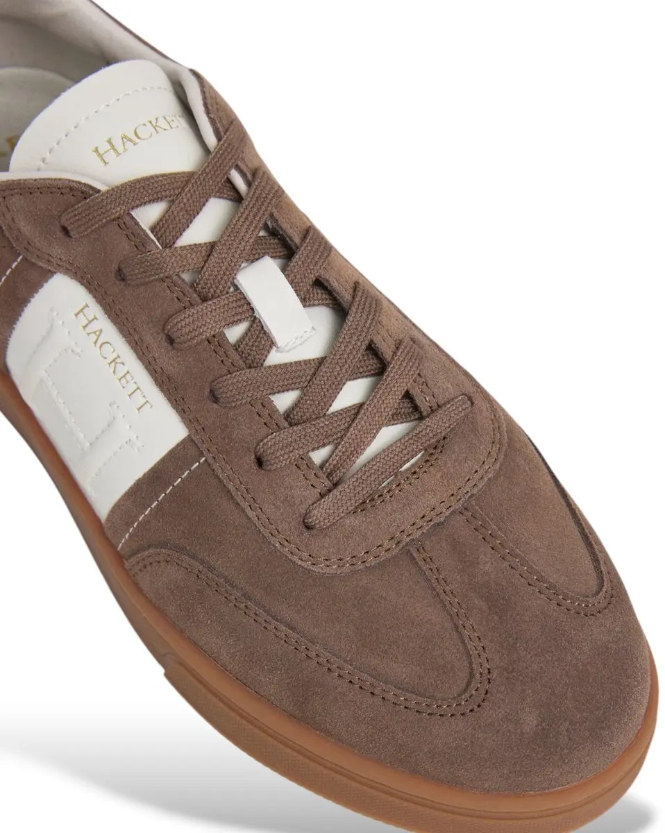 Hackett Harper League Sneakers - Bruin - afbeelding 5 van 6