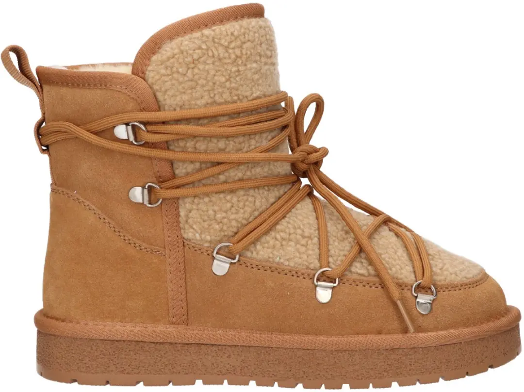 La Strada Snowboot Camel Suede
