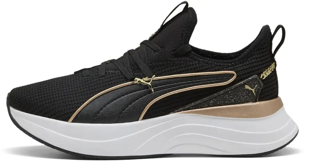 PUMA Softride Sabrina Polished Chrome Sneakers - Zwart - afbeelding 4 van 4