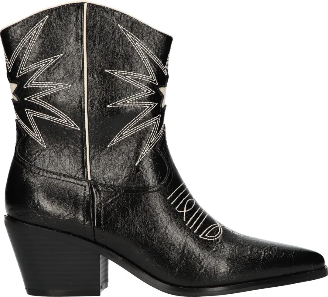 La Strada Western Bootie Zwart Synthetisch