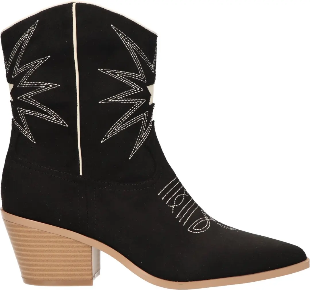 La Strada Western Bootie Zwart Synthetisch