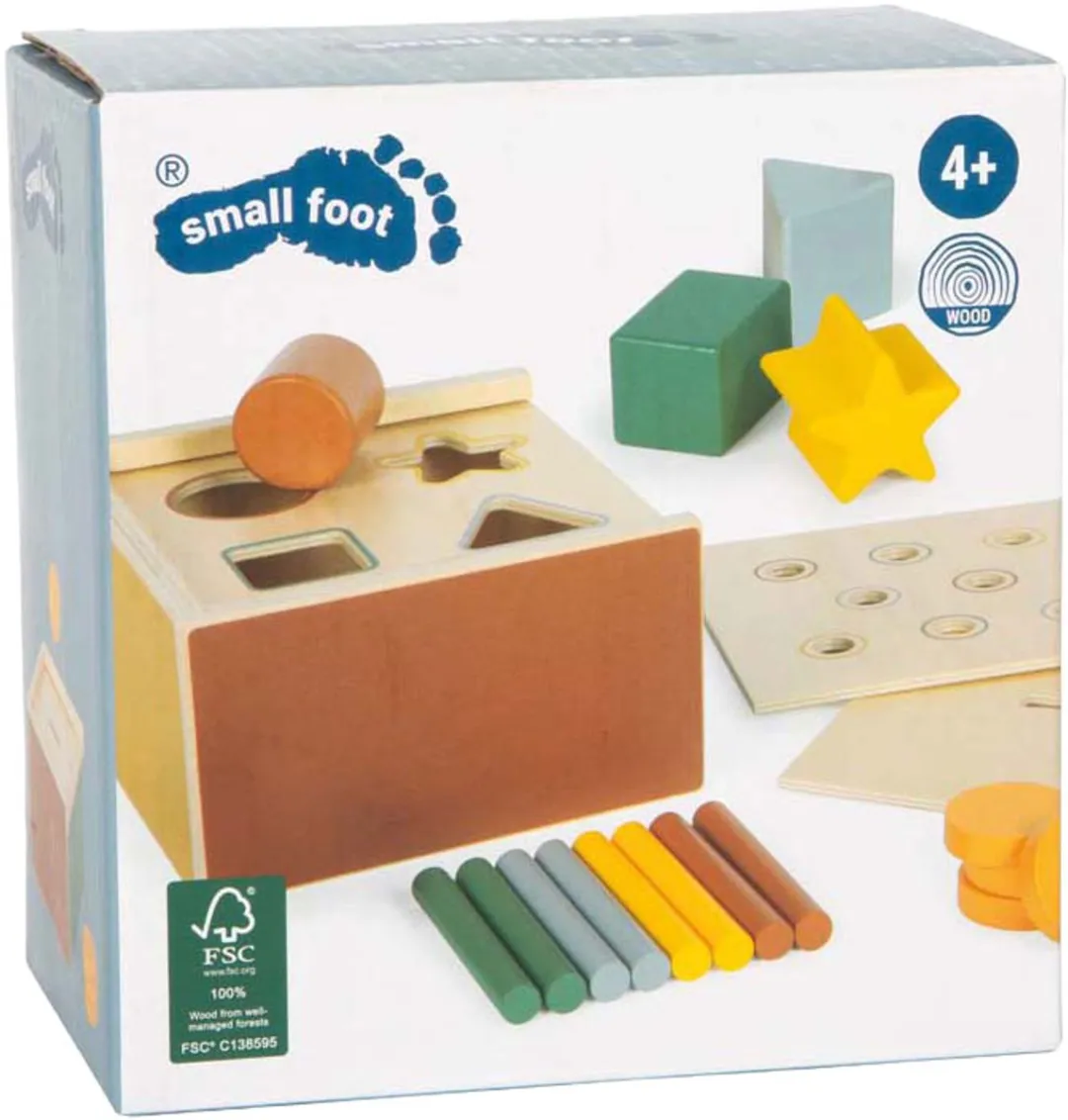 Small Foot Montessori Vormpassend Spel 12743 - Multi