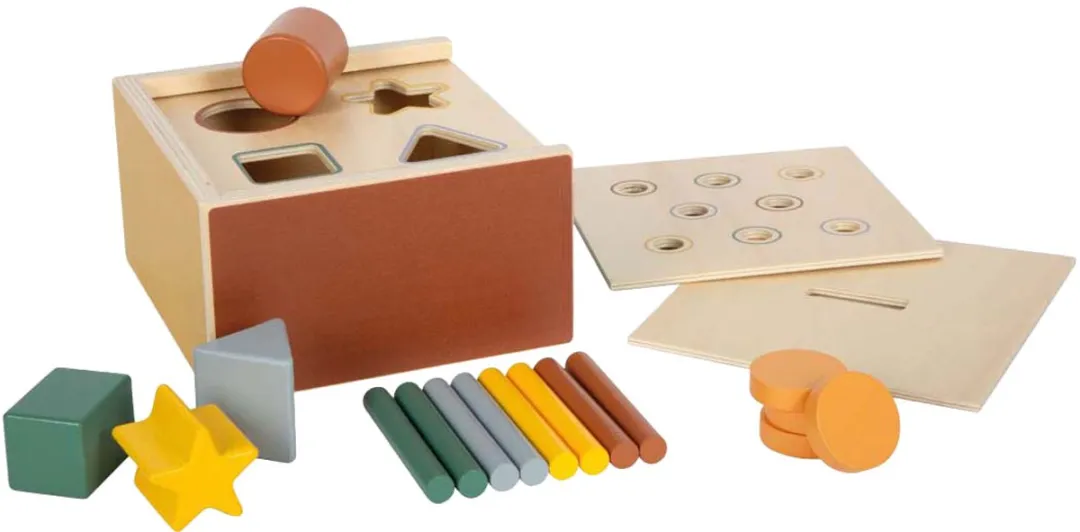 Small Foot Montessori Vormpassend Spel 12743 - Multi