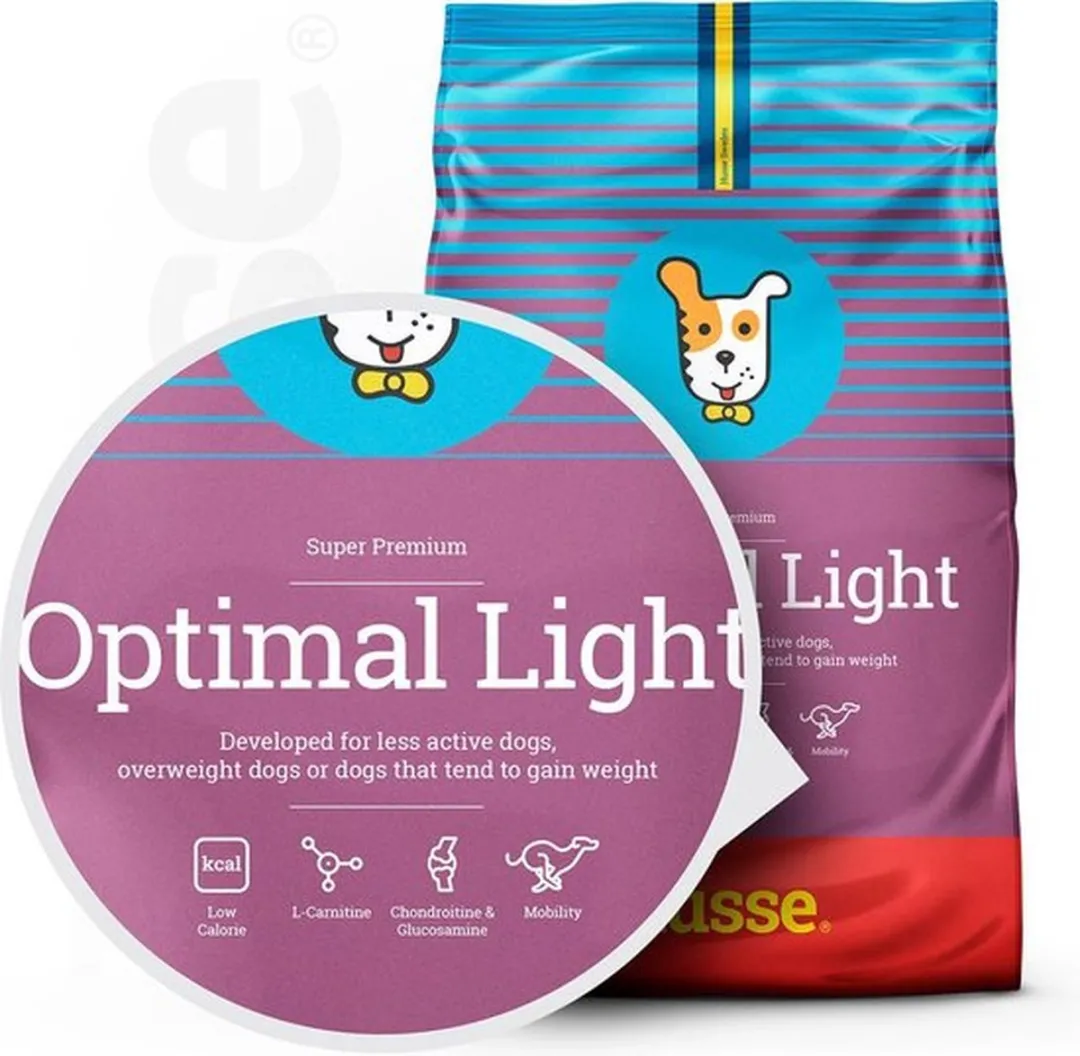 Husse Optimal Light Hondenvoer - 2x12kg