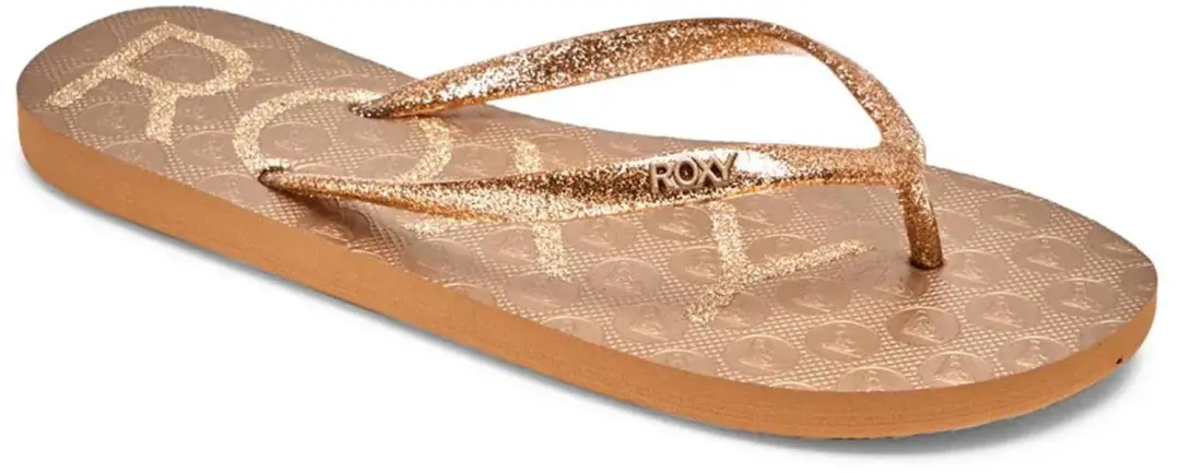 Roxy Viva Sparkle Slippers Oranje EU 39 Vrouw