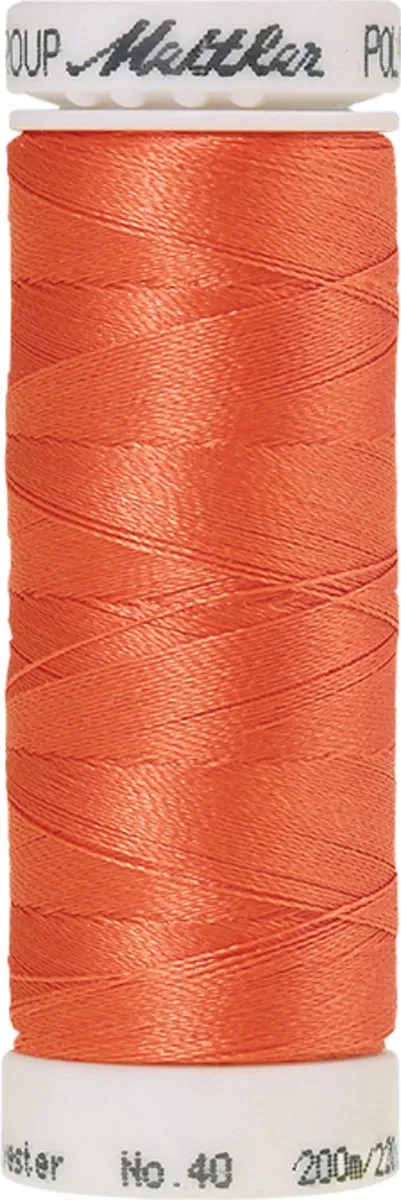 Amann Mettler Polysheen Borduurgaren 200m - Oranje