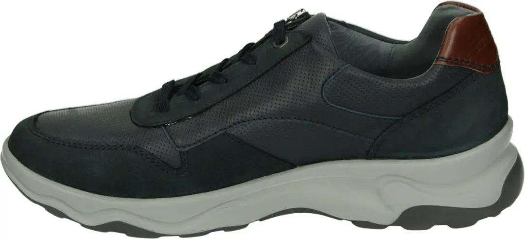 Waldläufer Elefant Fakir Riva Heren Sneakers - Blauw - afbeelding 5 van 6