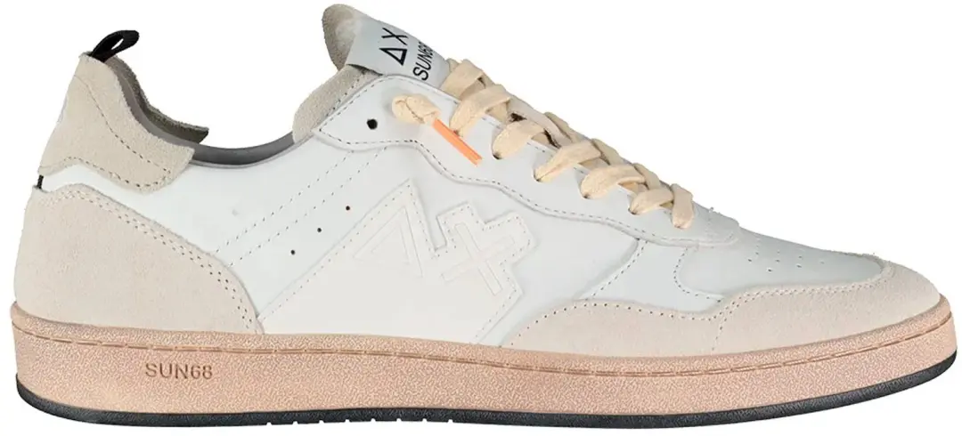 Sun68 Urban Basket Patch Schoenen Wit EU 41 Man