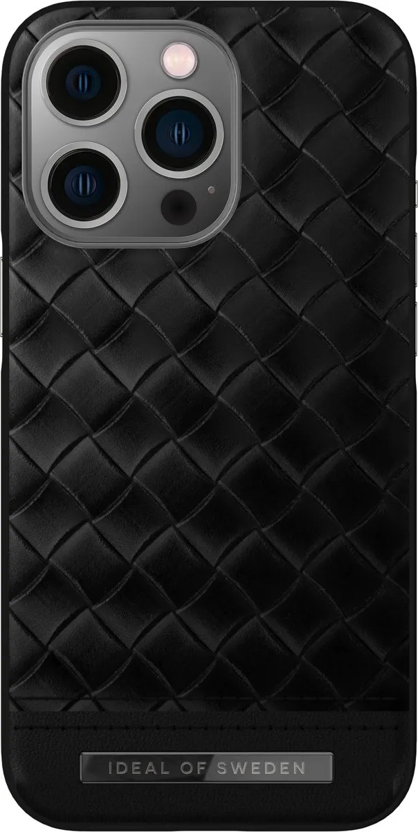 iDeal of Sweden Atelier Case Unity iPhone 13 Pro - Onyx Black - afbeelding 2 van 4