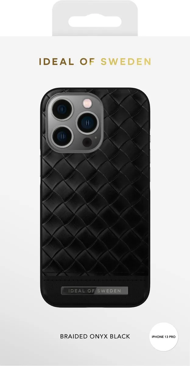 iDeal of Sweden Atelier Case Unity iPhone 13 Pro - Onyx Black - afbeelding 4 van 4