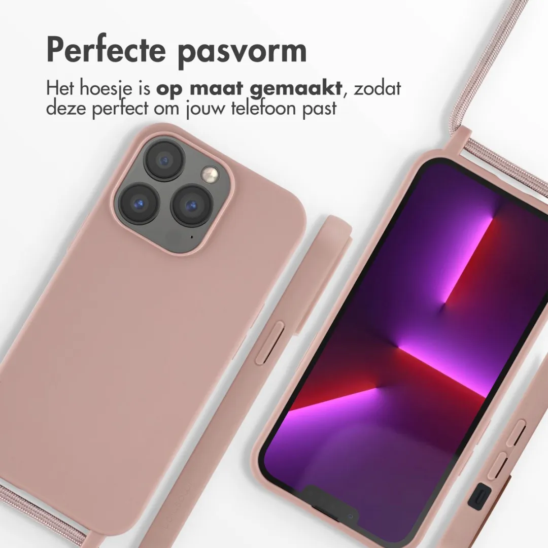 Imoshion iPhone 13 Pro Hoesje - Siliconen - Sand Pink - afbeelding 6 van 6