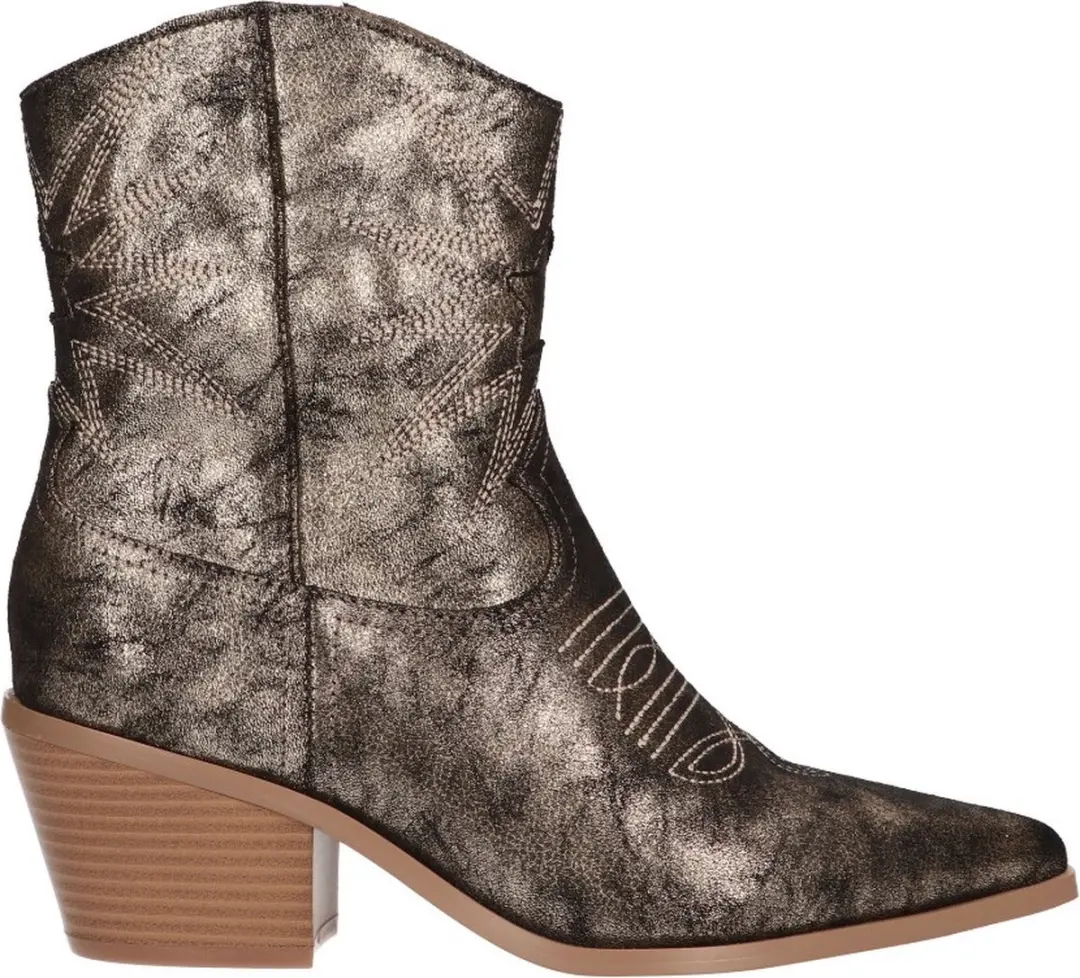 La Strada Western Bootie Goud Synthetisch