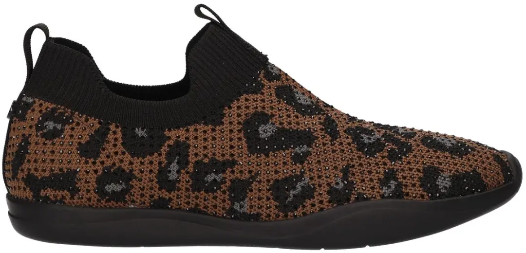 La Strada Sneaker Step-in Leopard Knitted