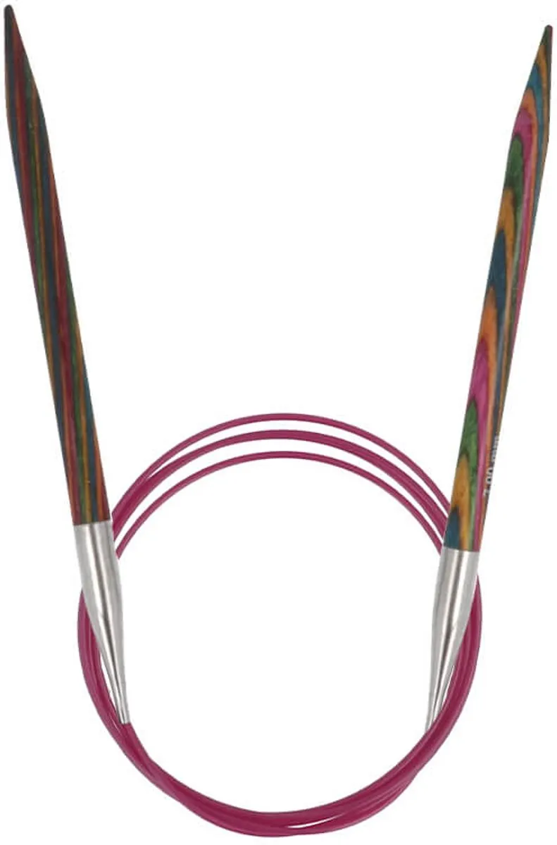 KnitPro Symfonie Rondbreinaalden 80cm 7.00mm - 3 Stuks Multikleur