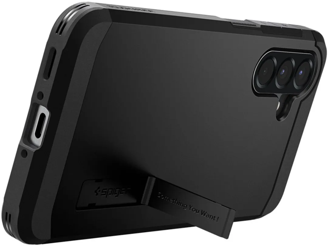 Spigen Tough Armor Hoesje ACS09294 - Samsung Galaxy A56 - Zwart