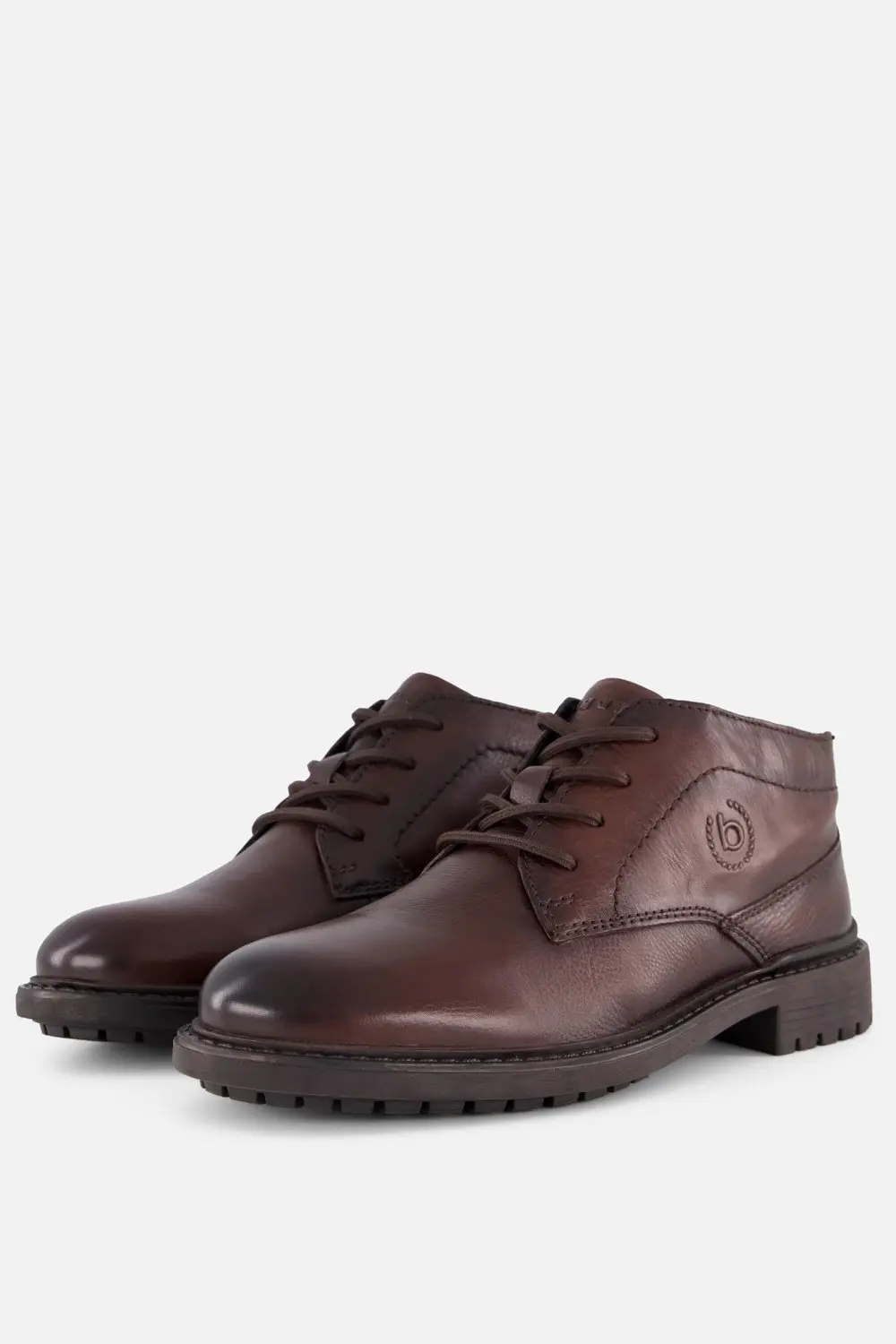 Bugatti Lota Veterschoenen bruin Leer