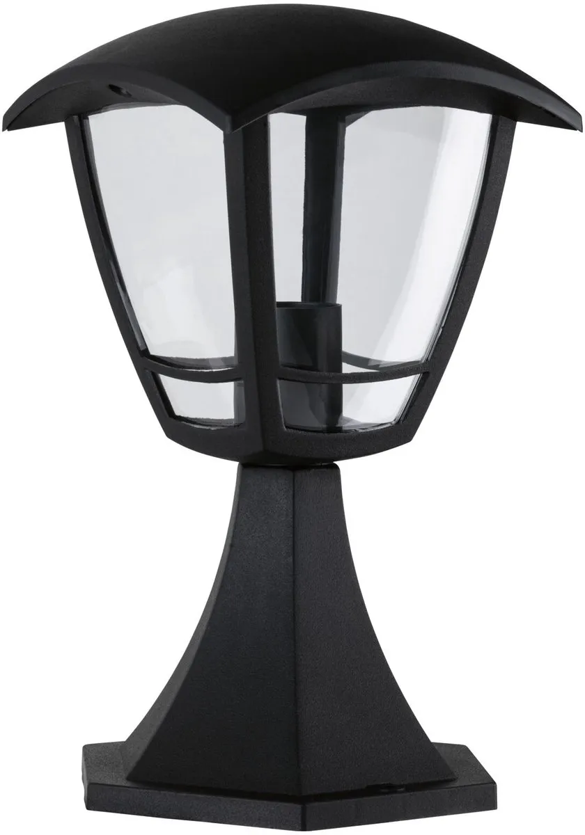 Paulmann Bolderlamp Classic Curved IP44 280mm - Zwart E27
