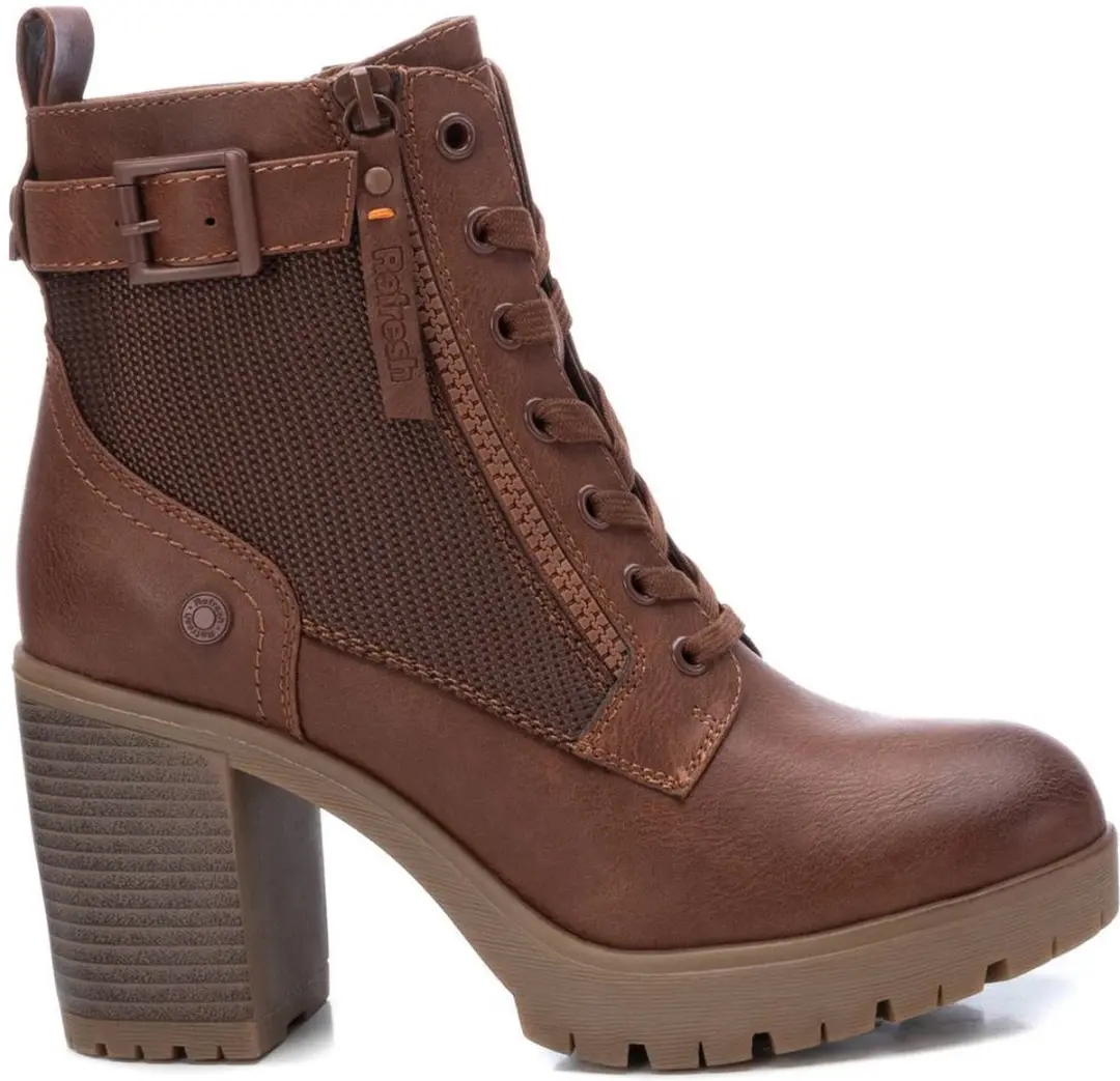 Refresh 17123 Booties Met Hak Bruin EU 40 Vrouw