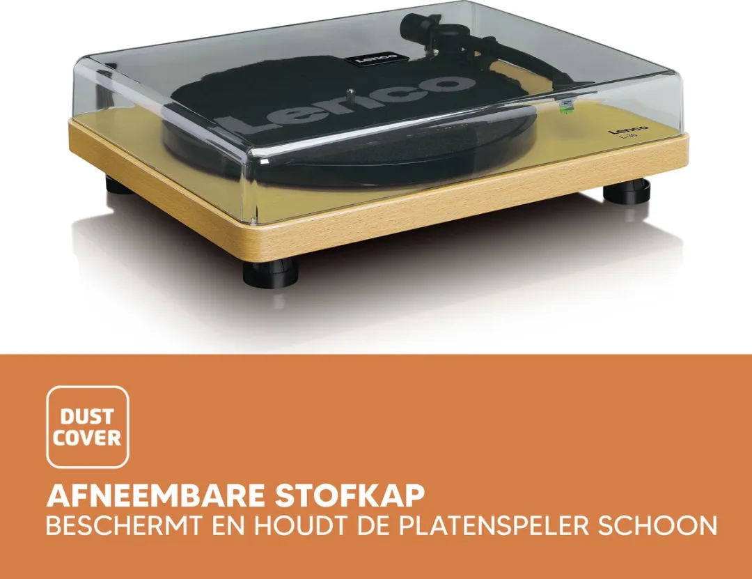 Lenco L-30WD Platenspeler - Hout