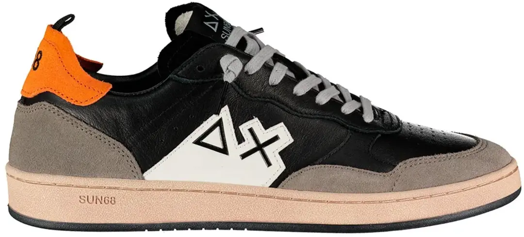 Sun68 Urban Basket Patch Schoenen Zwart EU 43 Man