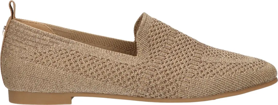 La Strada Loafer Goud Knitted
