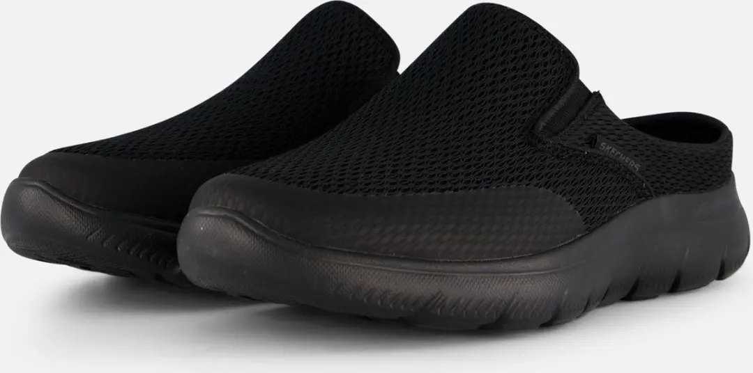 Skechers Summits Instappers zwart Textiel