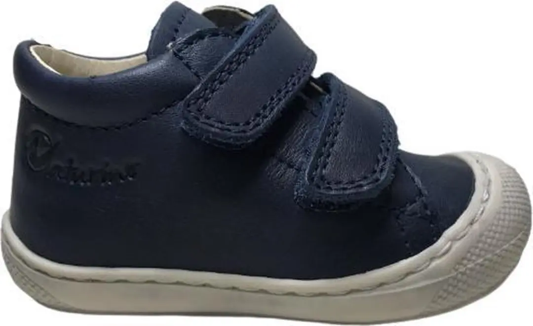 Naturino velcro effen lederen sneakers Cocoon navy  mt 23