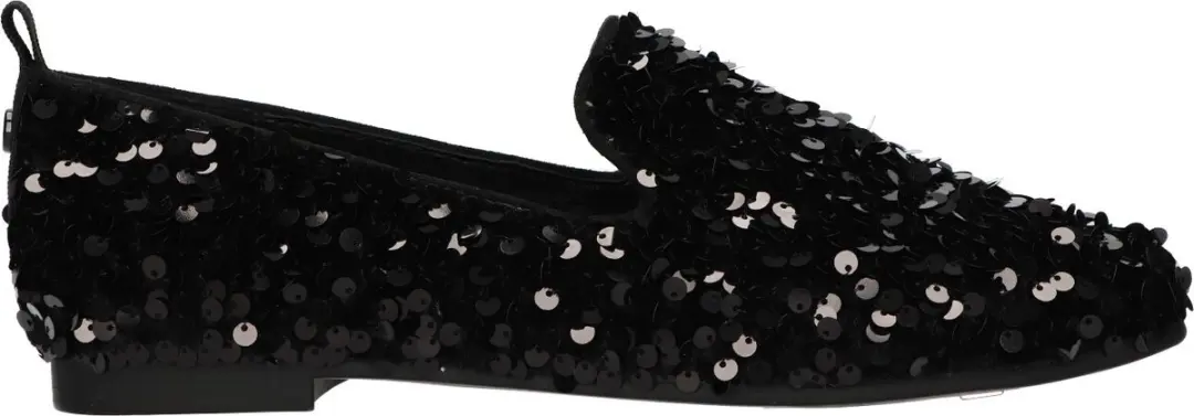 La Strada Loafer Zwart Synthetisch